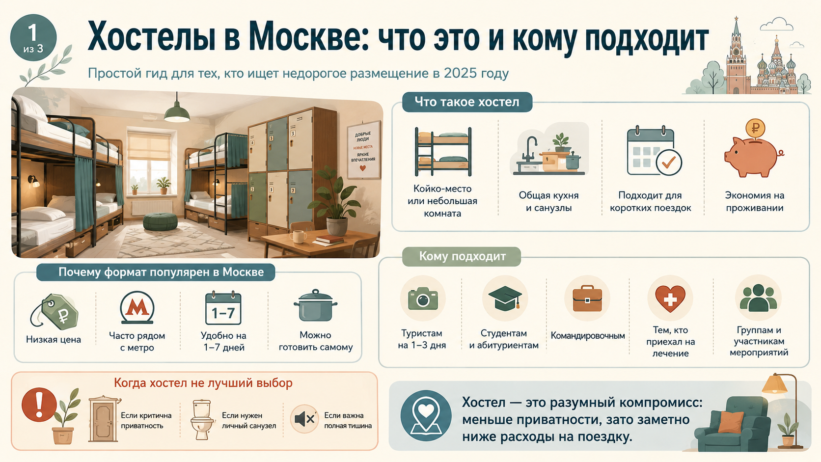 Хостелы в Москве